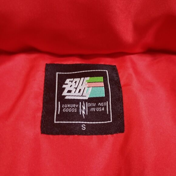 Soleboy Bloody Chrome Bubble Jacket Size S Puffer Streetwear Hip Hop Mens - Picture 9 of 11